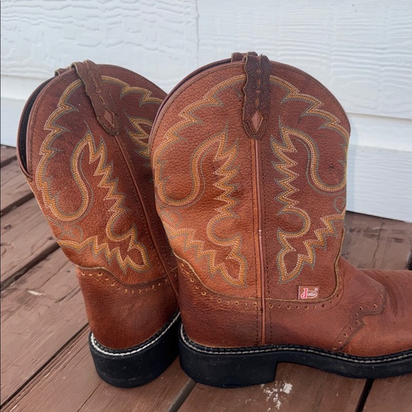 Justin Boots • Gypsy Cowgirl Collection Boots Size 8 Western Work Farm - Picture 13 of 13